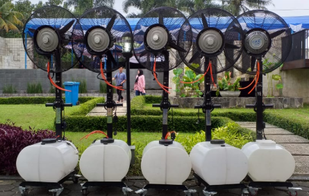 Sewa kipas angin air tidak bocor, Wa 081291820537 DJTek