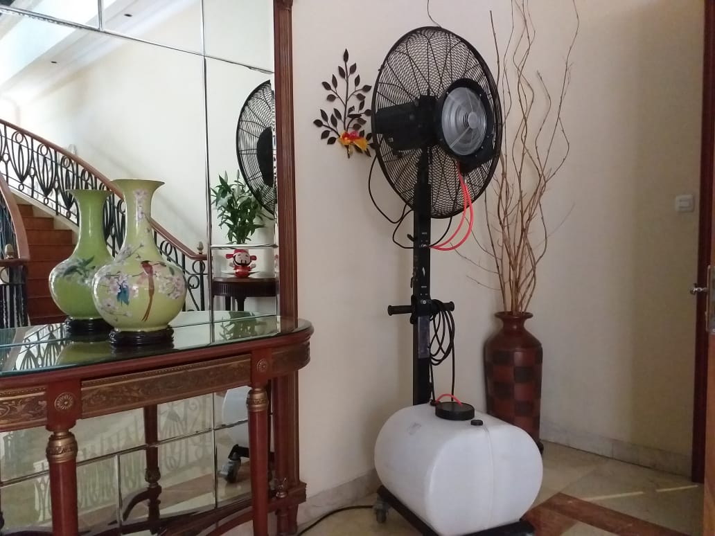 Sewa misty fan di cireundeu, tangerang selatan Wa 081291820537 DJtek